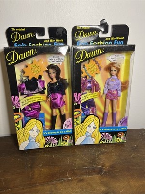 Dawn Fab Fashion Fun Macy & Shannon  Doll 2005 Toy-O-Rama 84001 Lot  Of 2