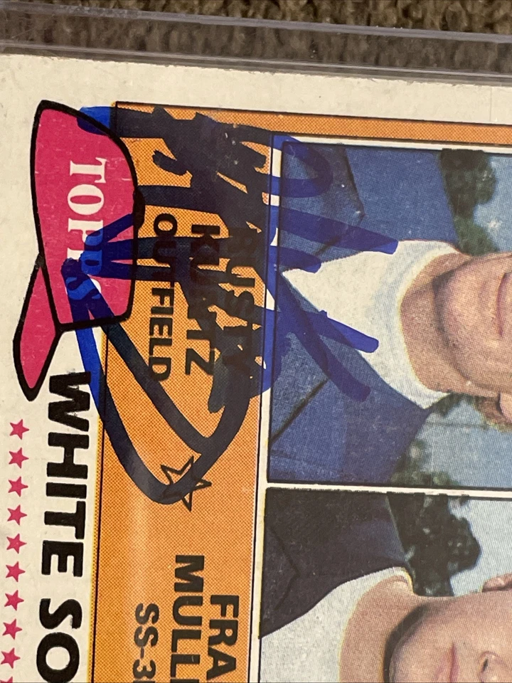 1981 Topps Rusty Kuntz Auto #112 (RC) White Sox Detroit Tigers - Image 2 of 3