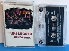 NIRVANA  MTV UNPLUGGED  1994 DGCC 24727 CASSETTE TAPE