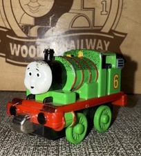 PERCY THOMAS FRIENDS TRAIN  TAKE ALONG N PLAY DIECAST COAL DUST DIRTY VARIANT