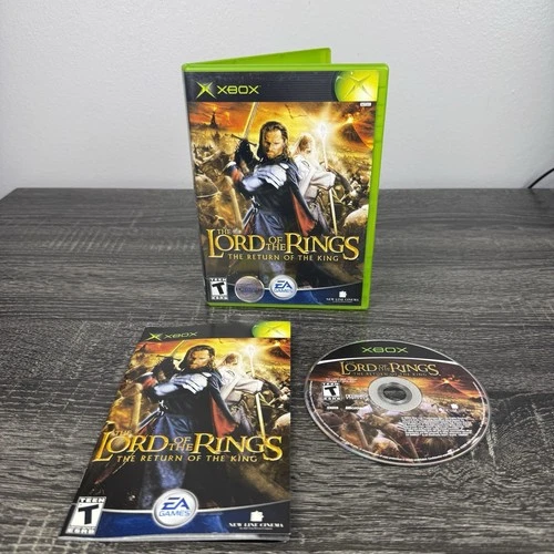 Lord of the Rings: The Return of the King (Microsoft Xbox, 2003) CIB Tested