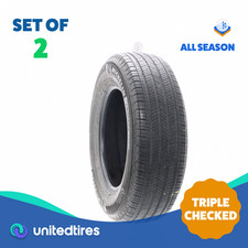 Set Of 2 Used 24570r17 Michelin Primacy Ltx 110t - 7.532