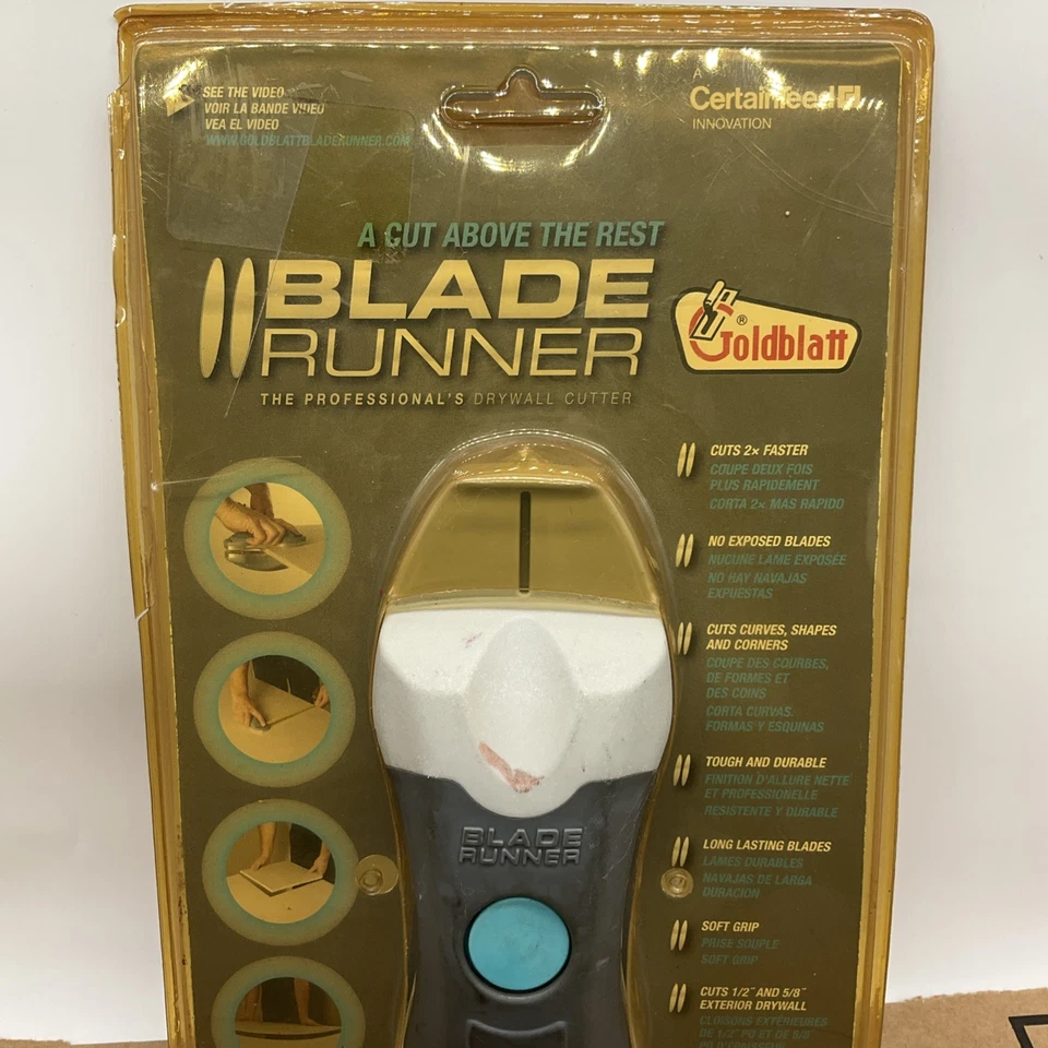 Goldblatt Blade Runner Professional Magnetic Drywall Cutter Cutting Tool - Image 2 of 4