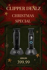 StyleCraft Saber 2.0 Black Clipper  Saber Trimmer - COMBO