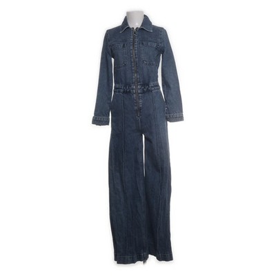Blanche, Jumpsuit, Größe: S, Blau, Bio-Baumwolle/Elasthan/Polyester, Damen #kaX