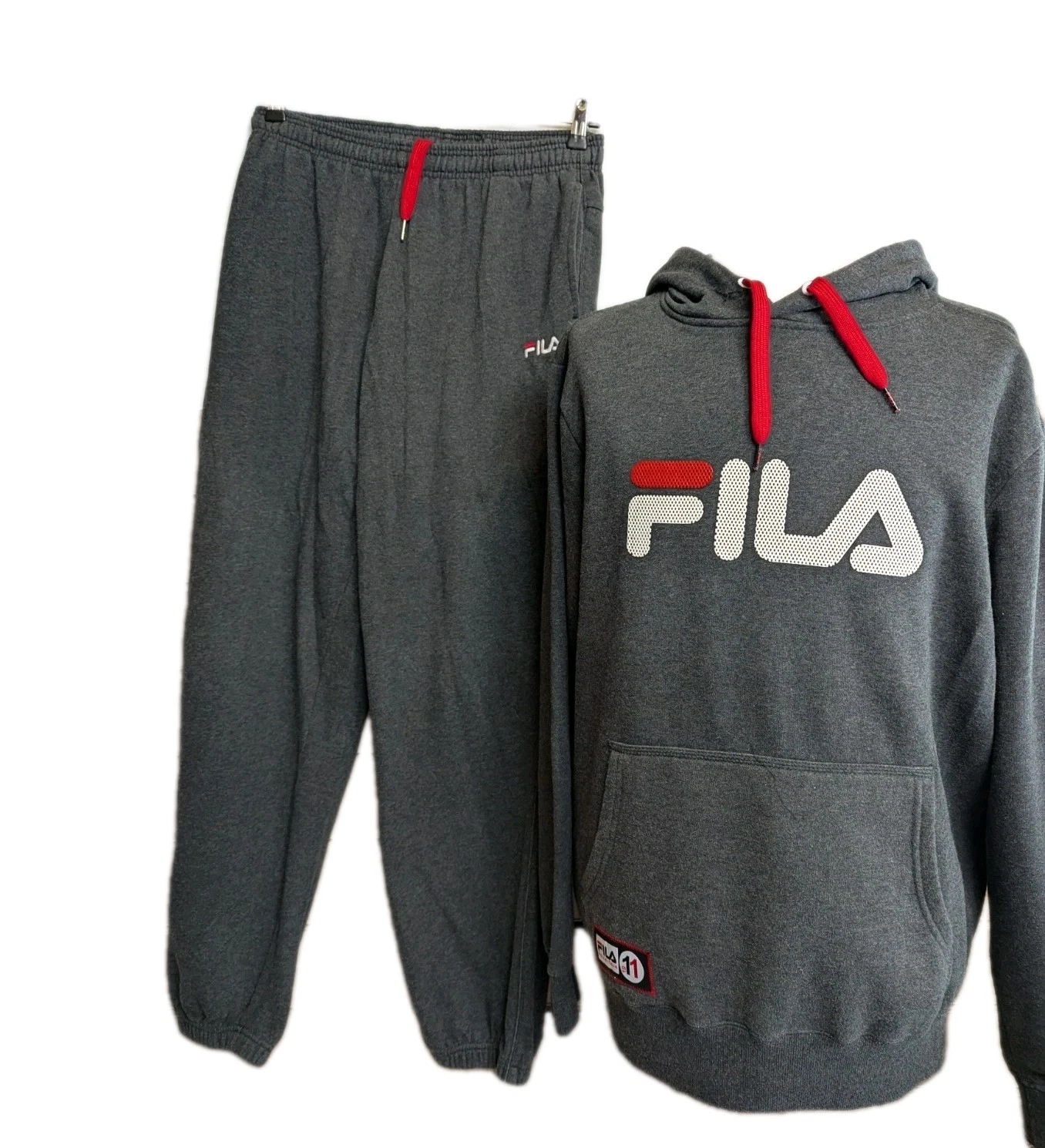 Fila Biella Italia Tracksuit Mens 1911 Fleece Lined Causal Gym Run Classic UK L