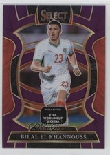 2025 Select Road to FIFA World Cup Terrace Purple Prizm Bilal El Khannouss 1bi3