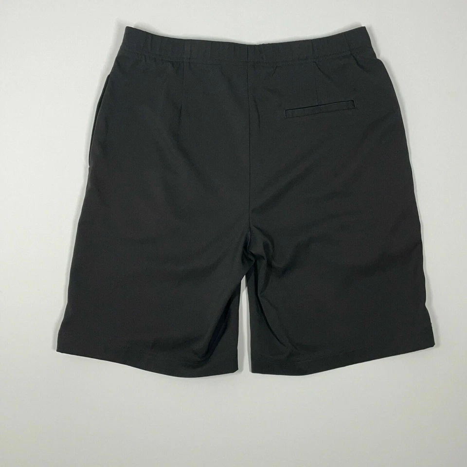 Coral Bay Golf Black Stretch Elastic Waist Bermuda Shorts Mid Rise Women's 10 - Image 2 of 4