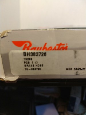 Raybestos Brake Hose BH383726 NOS | eBay