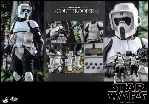 Nueva Figura Hot Toys MMS611 STAR WARS: RETURN OF THE JEDI 1/6 SCOUT TROOPER