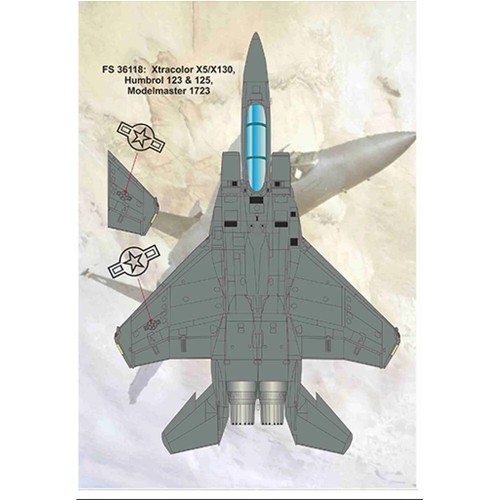 Calcomanía de tobogán acuático escala impresa 32-021 para avión 1:32 F-15E - Imagen 15 de 24