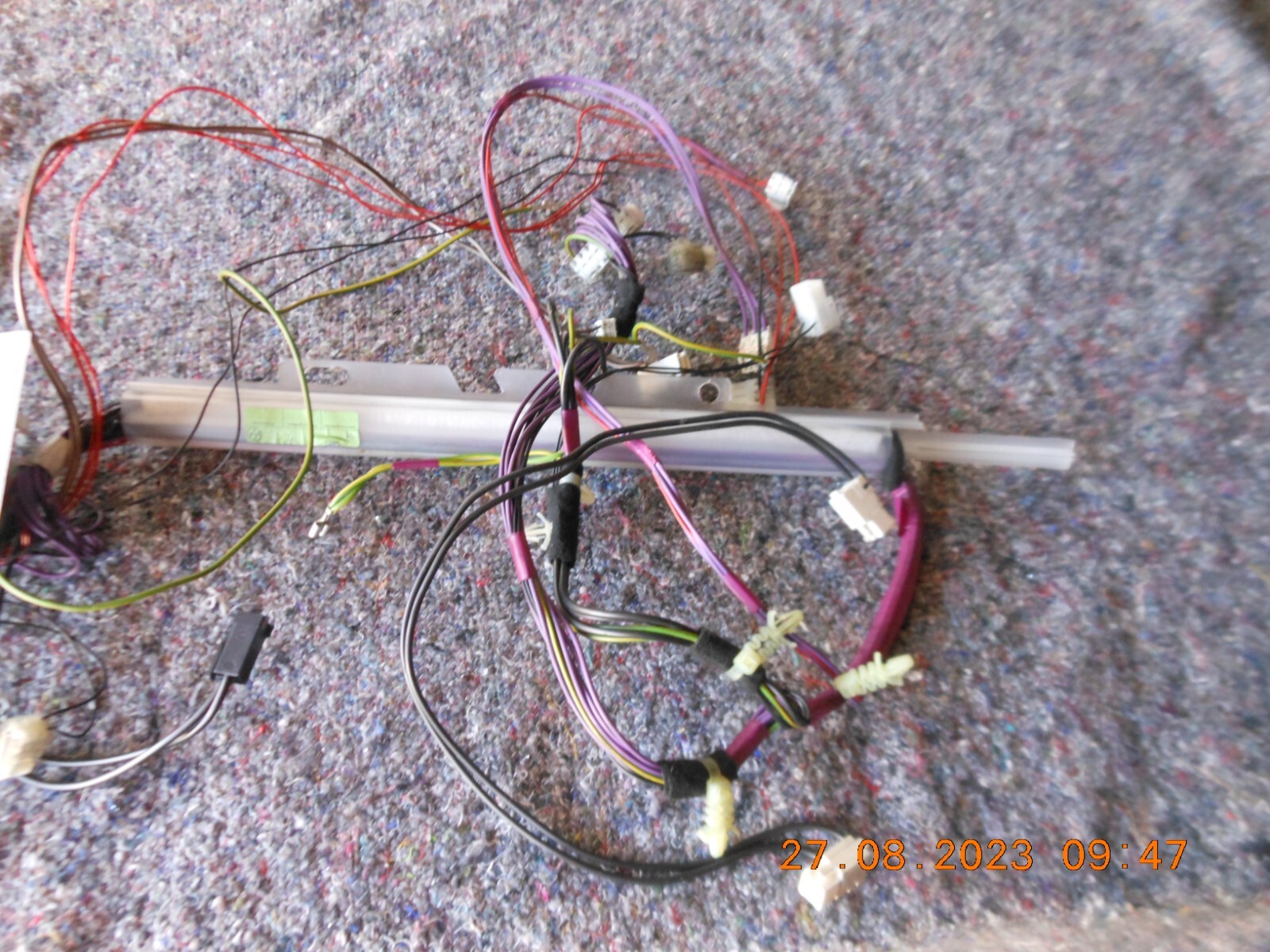 Miele Washing Machine W3204 Control Module PCB with wiring loom part no