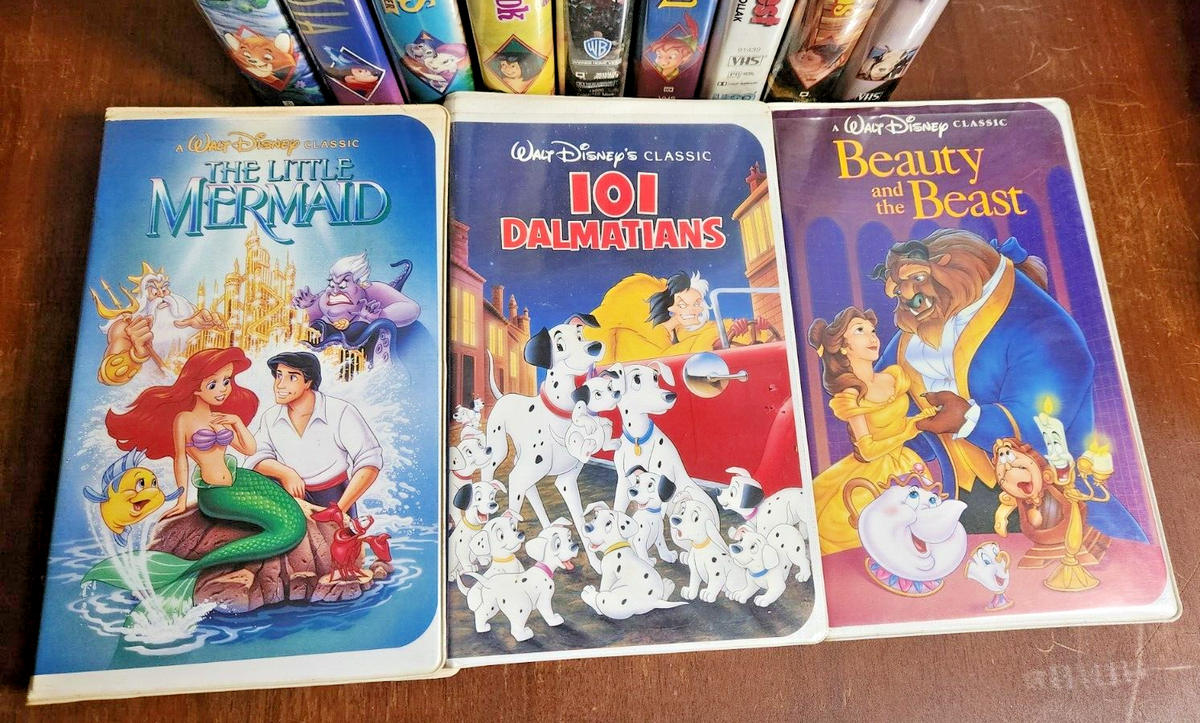 VHS Disney Black Diamond Collection - Includes 17 Titles - Super