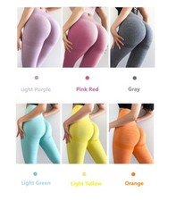 Womens Soft Stretch Cotton High Waisted Leggings Long Workout Yoga Pant Fitness