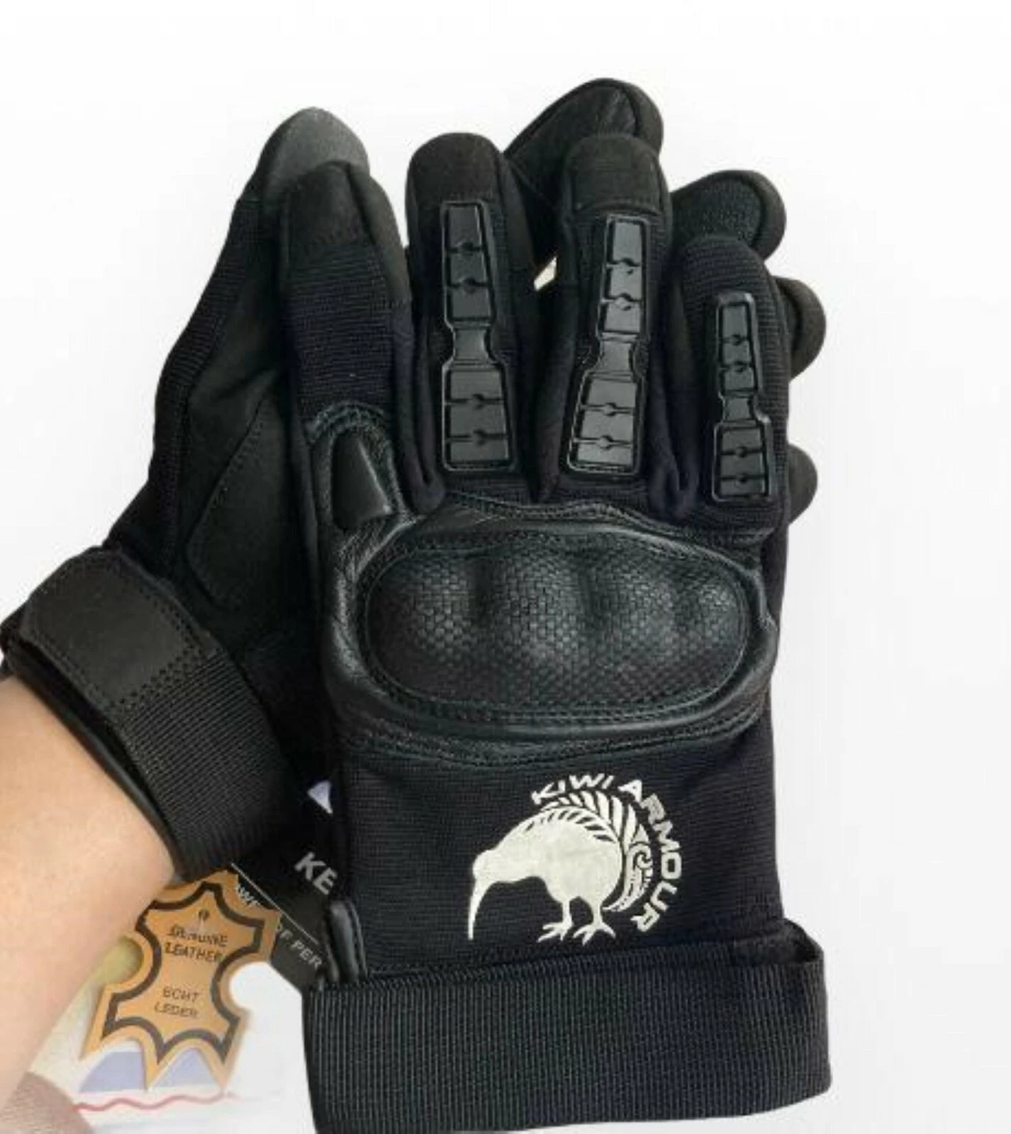 Tactical Hard Knuckle Combat Motorcycle Hunting Outdoor Full Finger Gloves