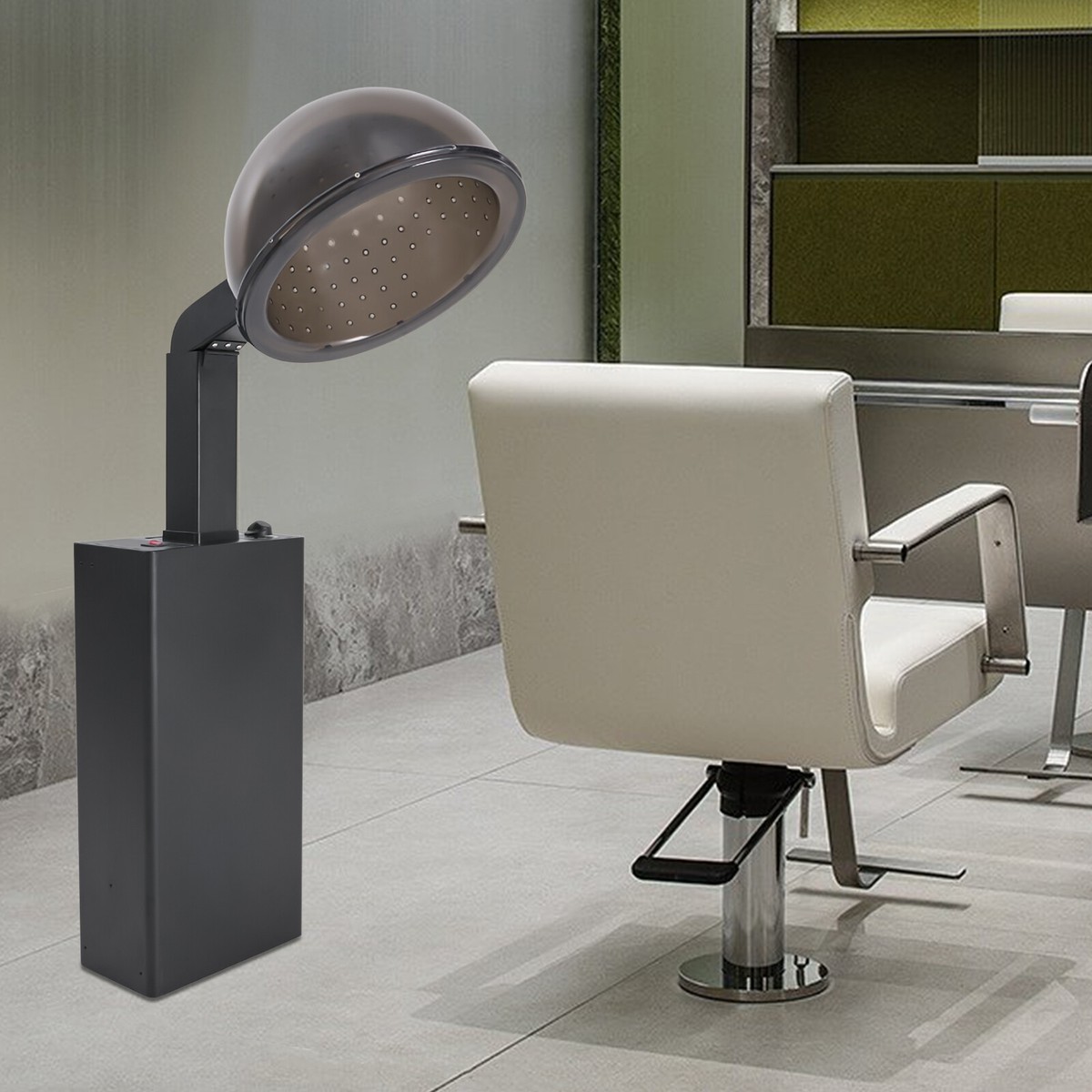 Salon Hooded Hair Dryer With Chair 1200W Hooded Conditioning Salon