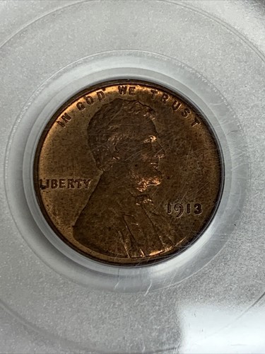 1913 1C Lincoln Cent - Wheat Penny - PCGS PR64RD - Picture 4 of 8
