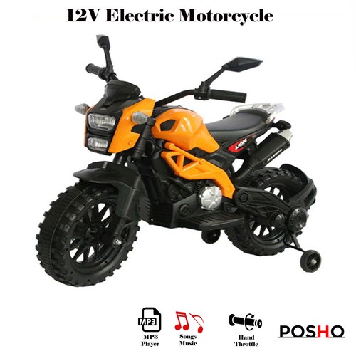 Orange 12V Kids Ride on Electric 