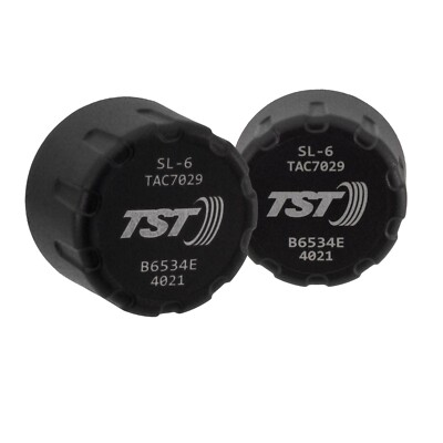 TST TST 507 RV 6 Cap Sensor Tire Pressure Monitoring System Black & White 6 Pack TST TST 507 RV 6 Cap Sensor Tire Pressure Monitoring System Black & White 6 Pack