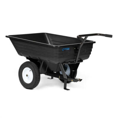 #ad Titan Attachments 650 LB 10 Cu. Ft. Economy Dump Cart Tow Behind Poly Cart $279.97