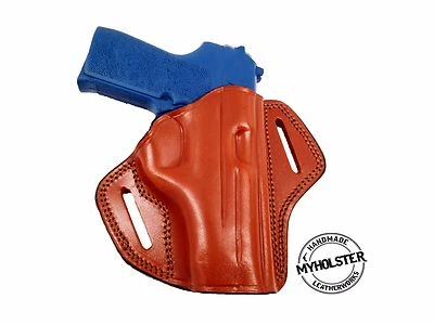 MYHOLSTER OWB Open Top Concealable Leather Belt Holster Fits SIG Sauer P239