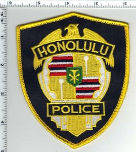 Honolulu Police Department  (Hawaii)  Uniform Take-Off Shoulder patch