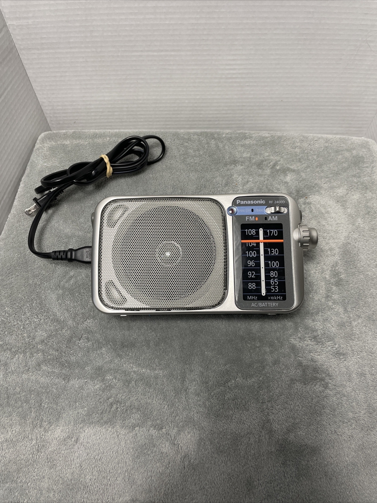 Radio Digital Panasonic Digital (Not Dab) AM/FM Portable Radio AC