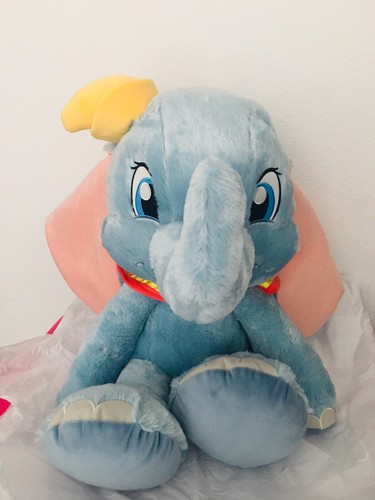 New Disney Parks 18” Big Feet Dumbo Plush - Picture 5 of 12
