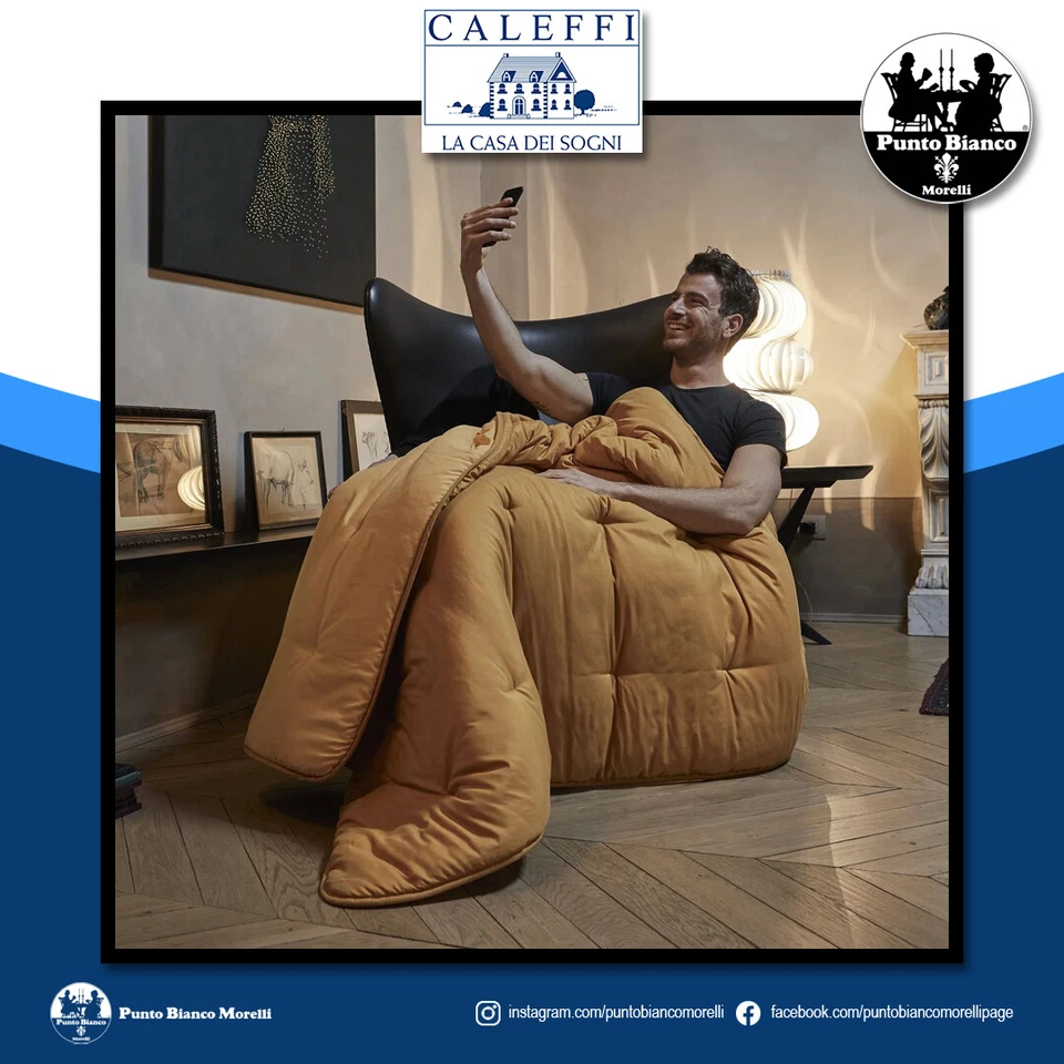 Scaldotto Caleffi plaid divano tinta unita double face Kim