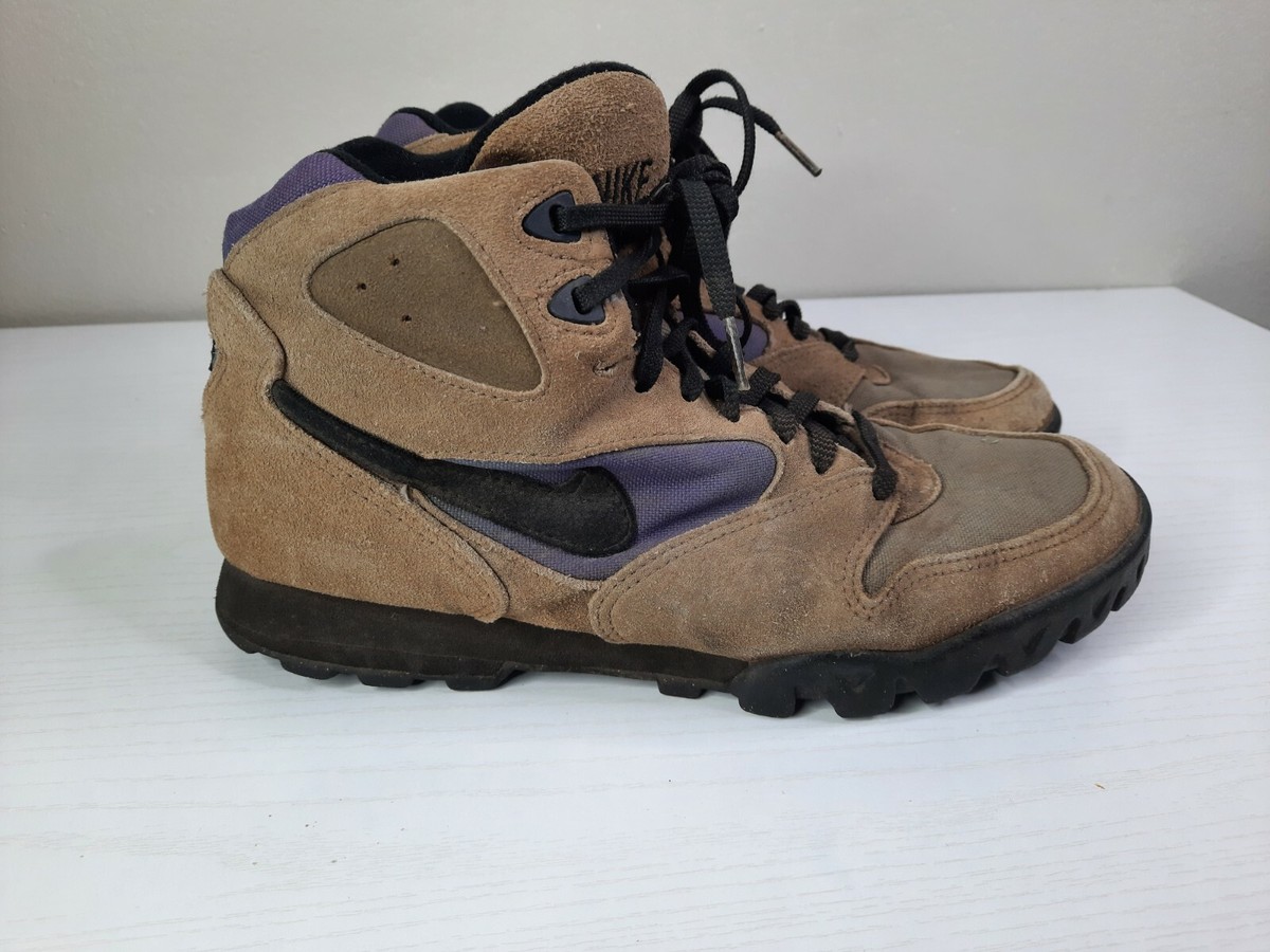 90s OLD NIKE Caldera カルデラ　スニーカー　ブーツ Vintage 90's NIKE Caldera Purple Black Brown Hiking Boots US