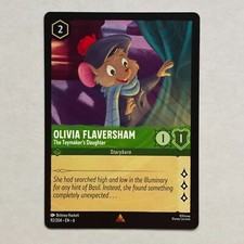 Olivia Flaversham 92/204 Disney Lorcana Azurite Sea Regular Rare Card NM