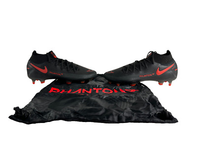 Nike Phantom GT Elite DF FG Black Red Soccer Cleats Men's Size 8.5   CW6589-060