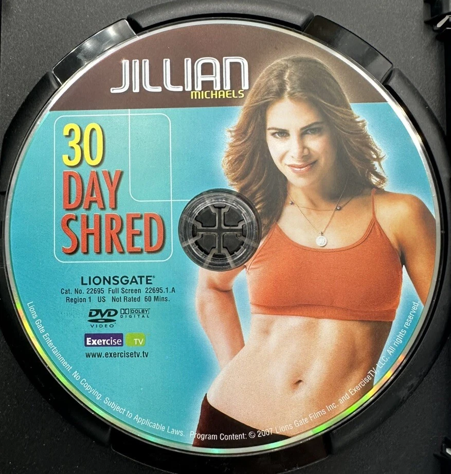 30 Day Shred DVD Jillian Michaels Exercise Fitness Workout 3 Complete Workouts - Image 3 of 3