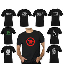 Image of Black Mens Funny Tshirt Novelty Joke Shirt Tee Gift For Him Dad Birthday novelty