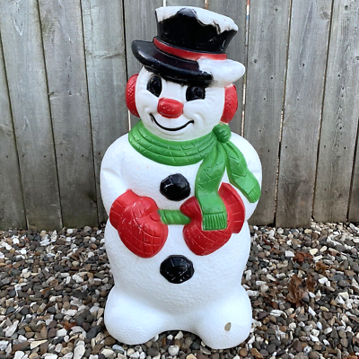 National ブレンダー 700ml ホワイト　1998年製 Vintage 1999 Grand Venture Blow Mold Plastic Snowman - 30