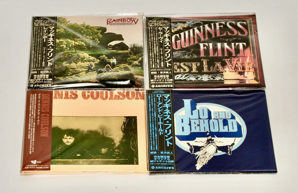 McGUINNESS FLINT - Rainbow, Mini LP CD Box, 4 Paper sleeves CDs, Japan made ! - Bild 4 von 4