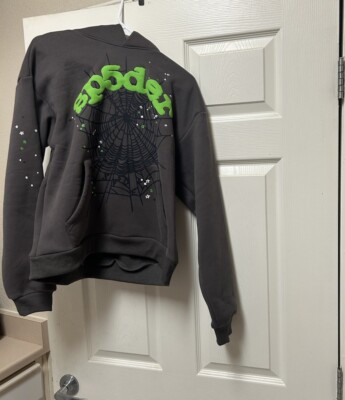 Sp5der Wait Web Tracksuit Hoodie 
