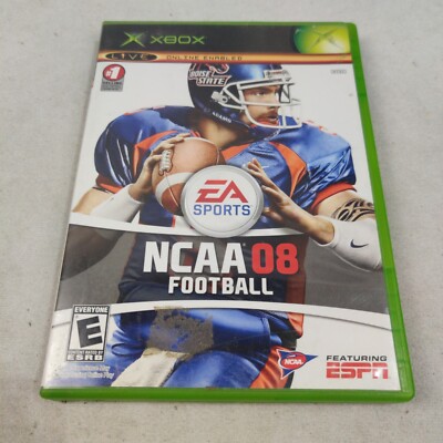 NCAA Football 08 (Microsoft Xbox, 2007) - Used 
