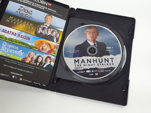 Manhunt The Night Stalker Series 2 (DVD, 2-Disc Set, 2022) Acorn Original - Picture 4 of 5