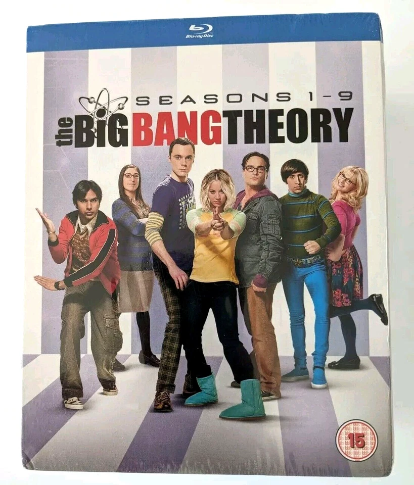 The Big Bang Theory Seasons 1-9 Blu-Ray Complete Box Set Region Free Read - Image 2 of 4