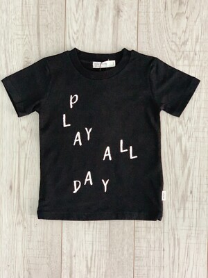 NEW - Kids ''Play all Day'' T shirt Boy or Girl