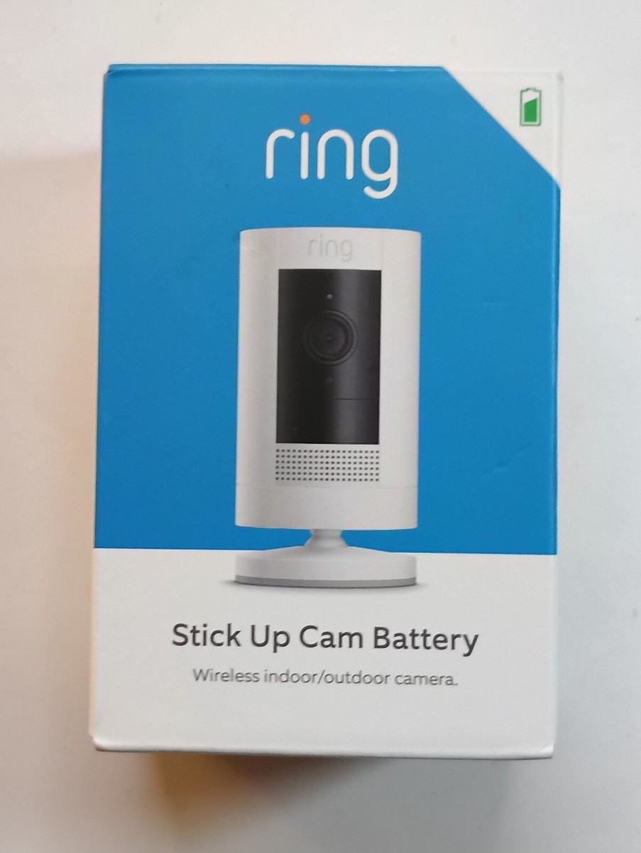 X388-21 Ring Stick Up Cam セキュリティカメラ 3個 3 Pack Ring Stick Up Cam 3rd Gen Home Security Camera with