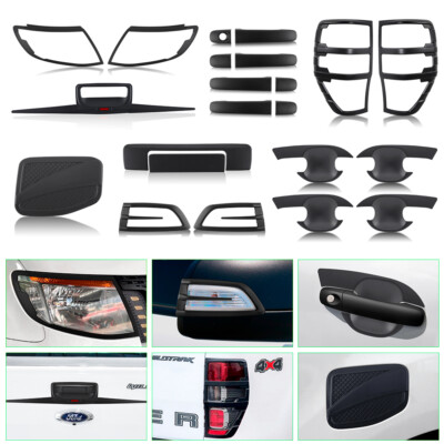 Für Ford Ranger 2012-2014 T6 Karosserie-Kits Rücklicht Abdeckung Türgriff Schutz