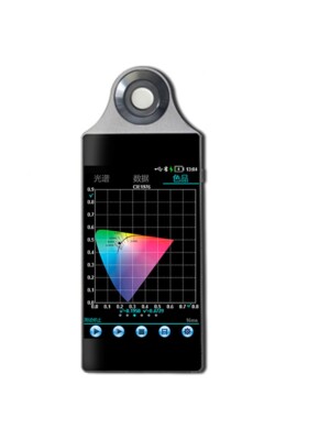 Handheld Spectrometer Spectral Color Illuminance Meter with Wavelength 380-780nm