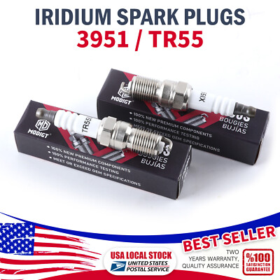 3951 Premium Plugs Set of 8 for Buick Cadillac Chevy GMC Ford Mazda Spark Plugs