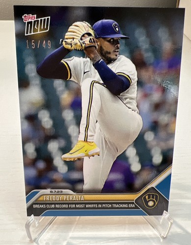 2023 Topps Now 671 Freddy Peralta
