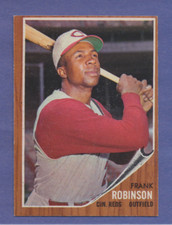 1962 Topps Frank Robinson #350 HOF Cincinnati Reds NM OC