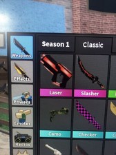 Mm2 Set Bundle ?LASER SLASHER? Super Cheap