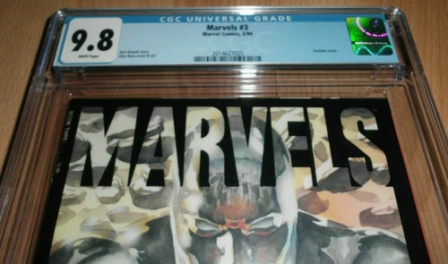 Marvels (1994) #3..CGC 9.8...Pub Mar 1994 by Marvel - Picture 3 of 3