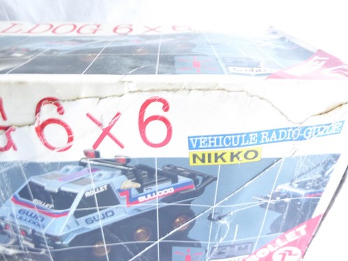 NIKKO ROLLET - 1/18 - BULLDOG 6X6 - 6WD - TESTE OK ! - A COMPLETER / TO COMPLETE - Photo 21/22